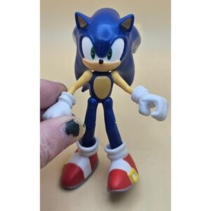 Sonic the Hedgehog Action Figure Blue Sega Collectible Toy Articulated 1325NT0